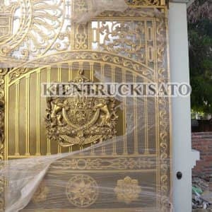 Mẫu Cổng Nhôm Đúc Đẹp Năm 2020 Dành Cho Mẫu Biệt Thự Tại Hạ Long Quảng Ninh