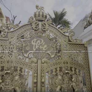 Mẫu Cổng Nhôm Đúc Đẹp Nhất Tại Phú Xuyên Hà Nội